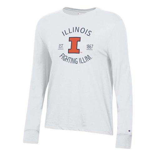 Champion Women's Illinois Fighting Illini Eevee Long Sleeve T-Shirt - Primary Image