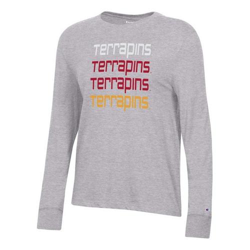 Champion Women's Maryland Terrapins Vanessa Long Sleeve T-Shirt - Primary Image