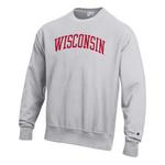 Champion Wisconsin Badgers Reverse Weave Crew - Thumbnail 1 of 2