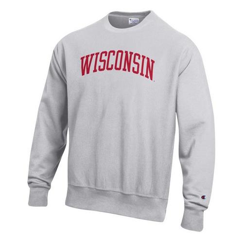 Champion Wisconsin Badgers Reverse Weave Crew - Primary Image