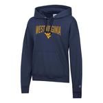 Champion Women's West Virginia Mountaineers Powerblend Fleece Hoodie - Thumbnail 1 of 2