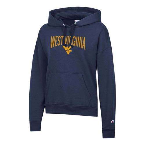 Champion Women's West Virginia Mountaineers Powerblend Fleece Hoodie - Primary Image