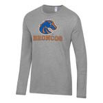 Alternative Apparel Boise State Broncos Logo Keeper Long Sleeve T-Shirt - Thumbnail 1 of 2