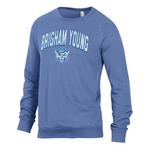 Alternative Apparel BYU Cougars Logo Champ Crew - Thumbnail 1 of 2
