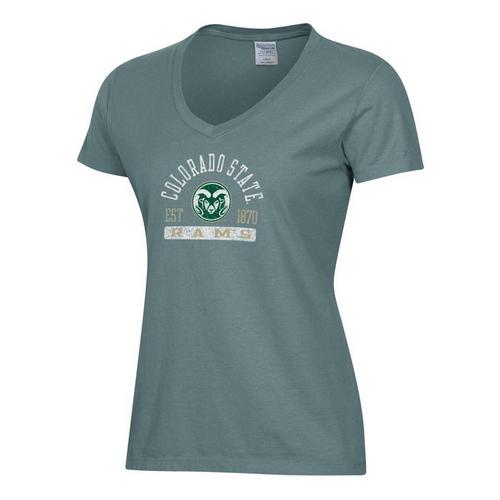 Gear For Sports Women's Colorado State Rams Comfort Wash T-Shirt - Primary Image