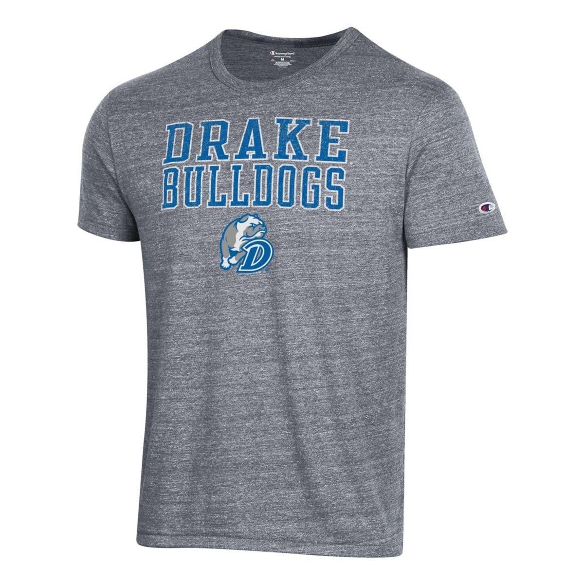 Champion Drake Bulldogs Ultimate Triblend T-Shirt