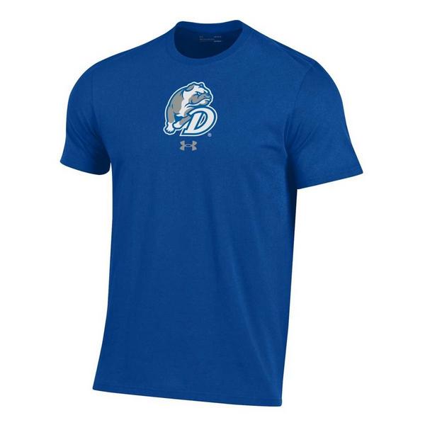 Under Armour Drake Bulldogs Logo Performance Cotton T-Shirt