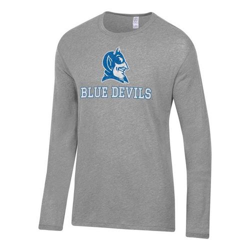 Alternative Apparel Duke Blue Devils Logo Keeper Long Sleeve T-Shirt - Primary Image