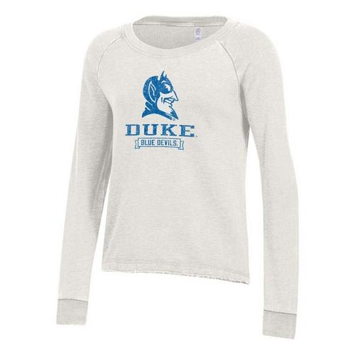 Alternative Apparel Women's Duke Blue Devils Lazy Day Crew - Primary Image
