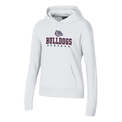 Under Armour Women's Gonzaga Bulldogs Danielle Rival Fleece Popover Hoodie - Primary Image