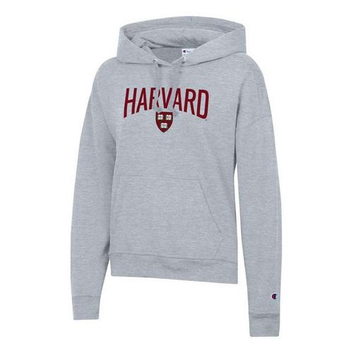 Champion Women's Harvard Crimson Powerblend Fleece Hoodie - Primary Image