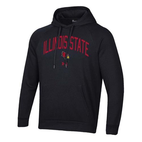 Under Armour Illinois State Redbirds Arched Rival Fleece Hoodie - Primary Image