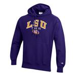 Champion LSU Tigers Reverse Weave Hoodie - Thumbnail 1 of 2