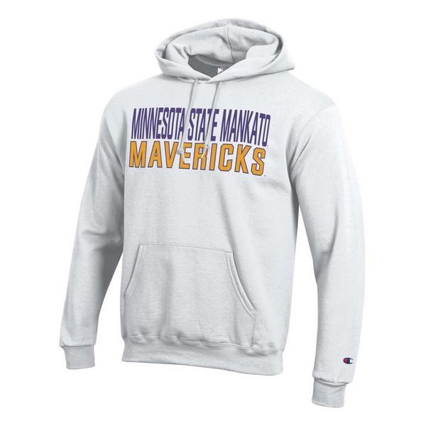 Minnesota State Mavericks Champion Hoodie Medium White