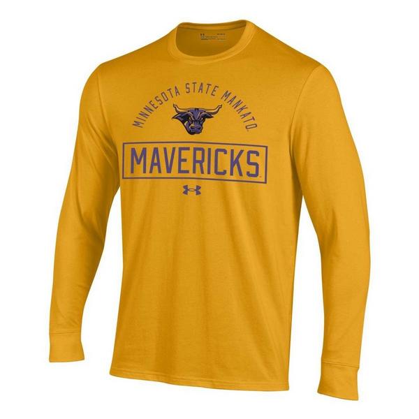 Under Armour Minnesota State Mavericks State Boxed Performance Cotton Long Sleeve T-Shirt