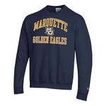 Champion Marquette Golden Eagles Unisex Eco Powerblend Crew - Thumbnail 1 of 2