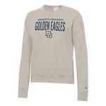 Champion Women's Marquette Golden Eagles Powerblend Fleece Crew - Thumbnail 1 of 2