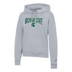 Champion Women's Michigan State Spartans Powerblend Fleece Hoodie - Thumbnail 1 of 2