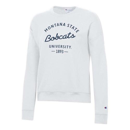 Champion Women's Montana State Bobcats Powerblend Fleece Crew - Primary Image