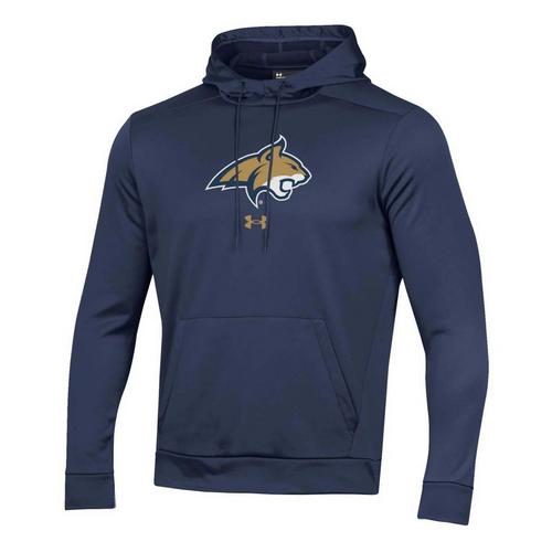 Under Armour Montana State Bobcats Logo Armour Fleece Pullover Hoodie - Primary Image