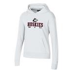 Under Armour Women's Northern Illinois Huskies Danielle Rival Fleece Popover Hoodie - Thumbnail 1 of 2