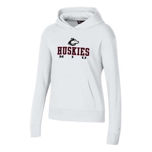 Under Armour Women's Northern Illinois Huskies Danielle Rival Fleece Popover Hoodie - Primary Image