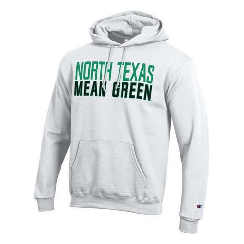 Champion North Texas Mean Green Unisex Eco Powerblend Hoodie - Primary Image