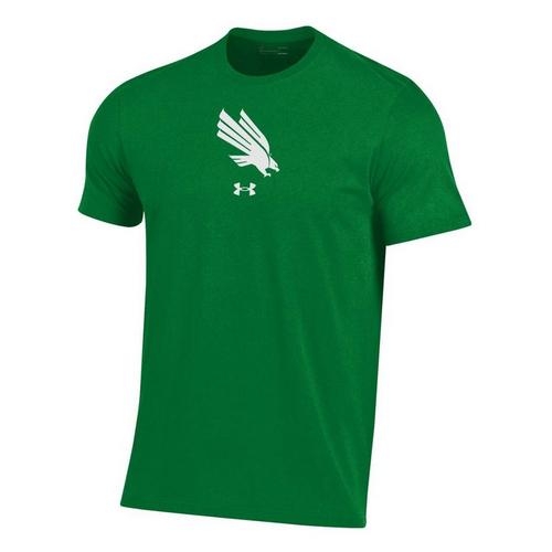 Under Armour North Texas Mean Green Logo Performance Cotton T-Shirt - Primary Image