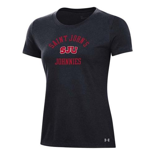 Under Armour Women's St. John's Johnnies Arched Logo Performance Cotton T-Shirt - Primary Image