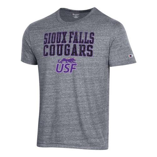 Champion Sioux Falls Cougars Ultimate Triblend T-Shirt - Primary Image