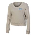 Alternative Apparel Women's South Dakota State Jackrabbits State Slouchy V-Neck Crop - Thumbnail 1 of 2