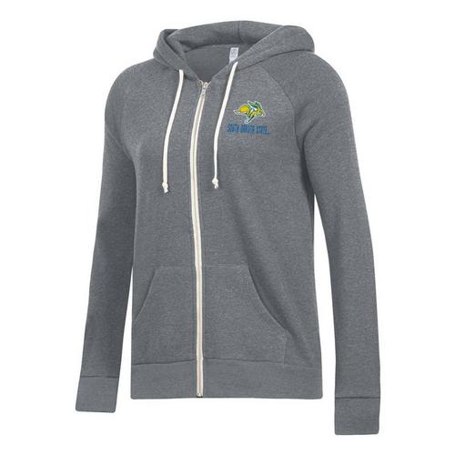 Alternative Apparel Women's South Dakota State Jackrabbits State Adrian Full Zip - Primary Image