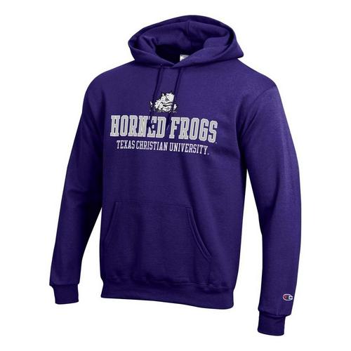 Champion TCU Horned Frogs Unisex Eco Powerblend Hoodie - Primary Image
