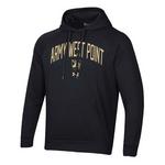 Under Armour Army Black Knights Arched Rival Fleece Hoodie - Thumbnail 1 of 2