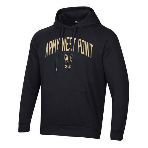 Under Armour Army Black Knights Arched Rival Fleece Hoodie - Primary Image