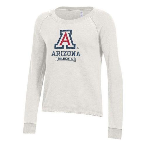 Alternative Apparel Women's Arizona Wildcats Lazy Day Crew - Primary Image