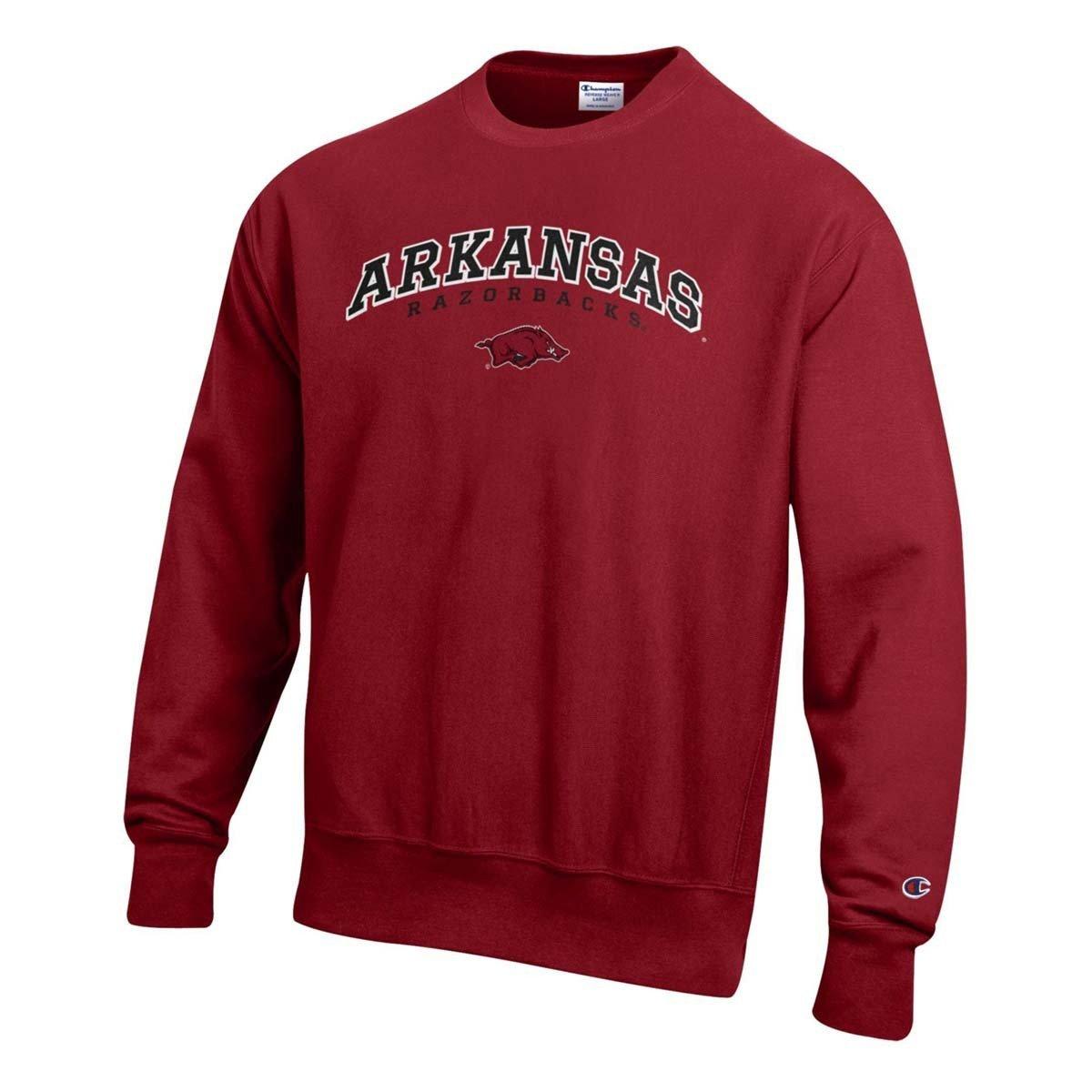Champion Arkansas Razorbacks Reverse Weave Crew