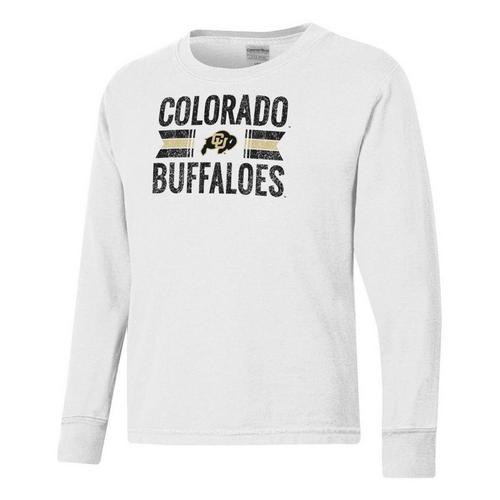 Gear For Sports Kids' Colorado Buffaloes Comfort Wash Long Sleeve T-Shirt - Primary Image