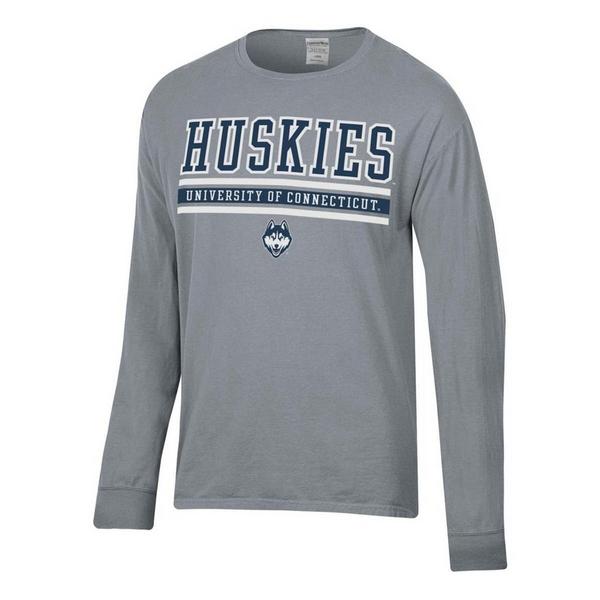 Gear For Sports Connecticut Huskies Artemis ComfortWash Long Sleeve T-Shirt