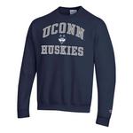 Champion Connecticut Huskies Unisex Eco Powerblend Crew - Thumbnail 1 of 2