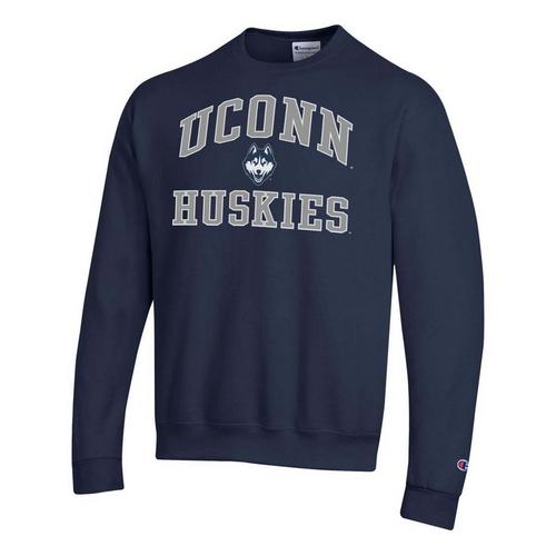 Champion Connecticut Huskies Unisex Eco Powerblend Crew - Primary Image