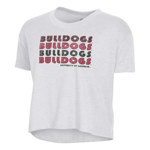 Alternative Apparel Women's Georgia Bulldogs Headliner Crop - Primary Image