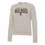 Champion Women's Georgia Bulldogs Powerblend Fleece Crew - Thumbnail 1 of 2