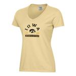 Gear For Sports Women's Iowa Hawkeyes Comfort Wash T-Shirt - Thumbnail 1 of 2