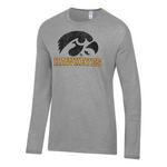 Alternative Apparel Iowa Hawkeyes Logo Keeper Long Sleeve T-Shirt - Thumbnail 1 of 2