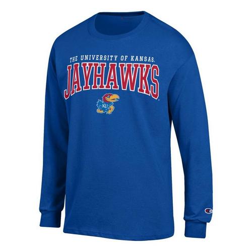 Champion Kansas Jayhawks Cooper Long Sleeve T-Shirt - Primary Image