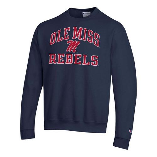 Champion Mississippi Rebels Unisex Eco Powerblend Crew - Primary Image