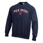 Champion Mississippi Rebels Reverse Weave Crew - Thumbnail 1 of 2