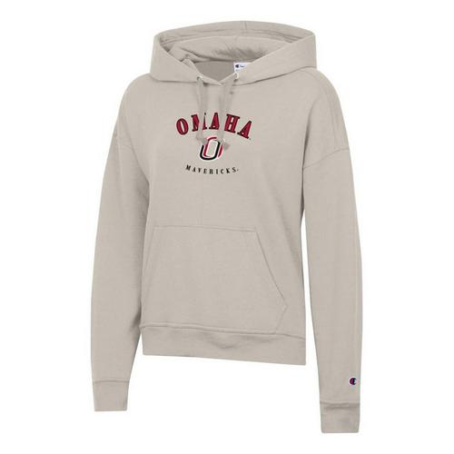 Champion Women's Omaha Mavericks Powerblend Fleece Hoodie - Primary Image