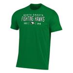 Under Armour North Dakota Fighting Hawks Breaker Performance Cotton T-Shirt - Thumbnail 1 of 2